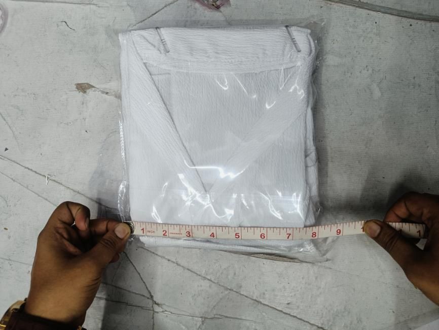 Men's Caudrauy Co-Ord Set White